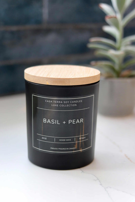 Basil and Pear